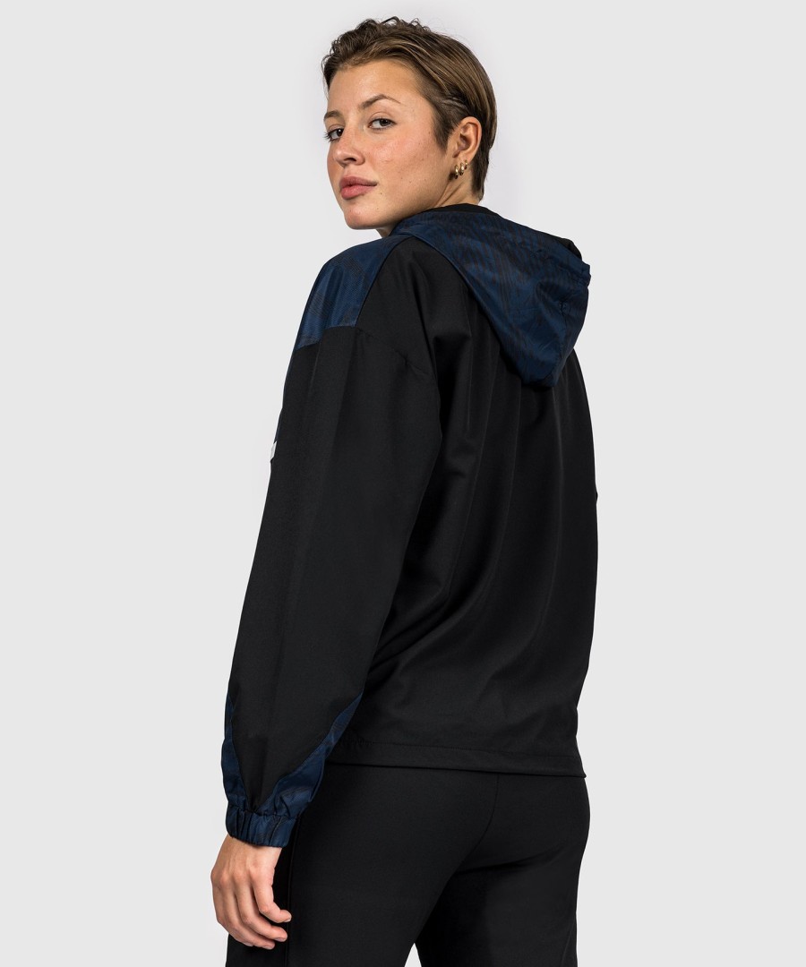 ufc fusion by venum fight week dames hoodie met rits - oceaanblauw