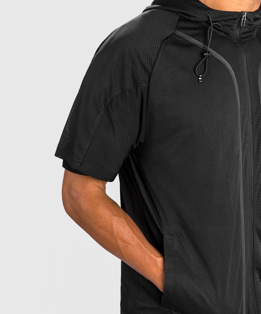 venum electron 3.0 dry tech jack - korte mouwen - zwart