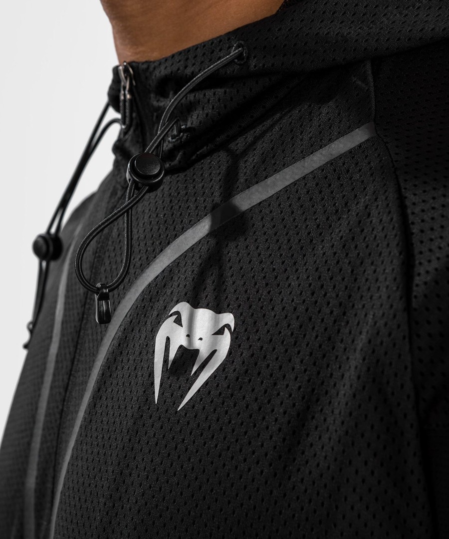 venum electron 3.0 dry tech jack - korte mouwen - zwart