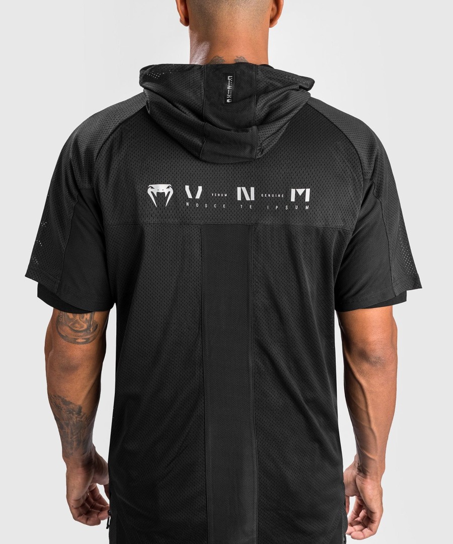 venum electron 3.0 dry tech jack - korte mouwen - zwart
