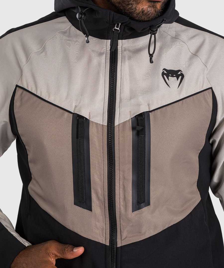 venum laser 3.0 trainingsjack - zwartzand