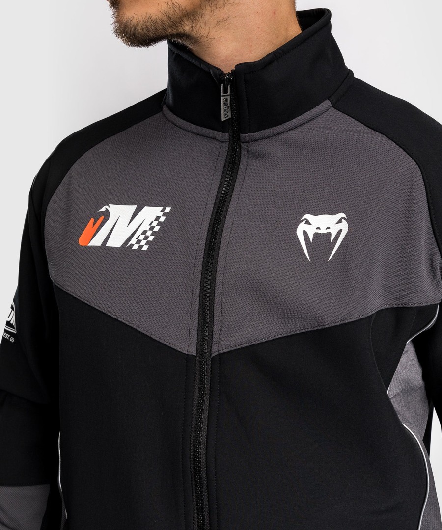 venum motorsport softshelljack - diepzwart