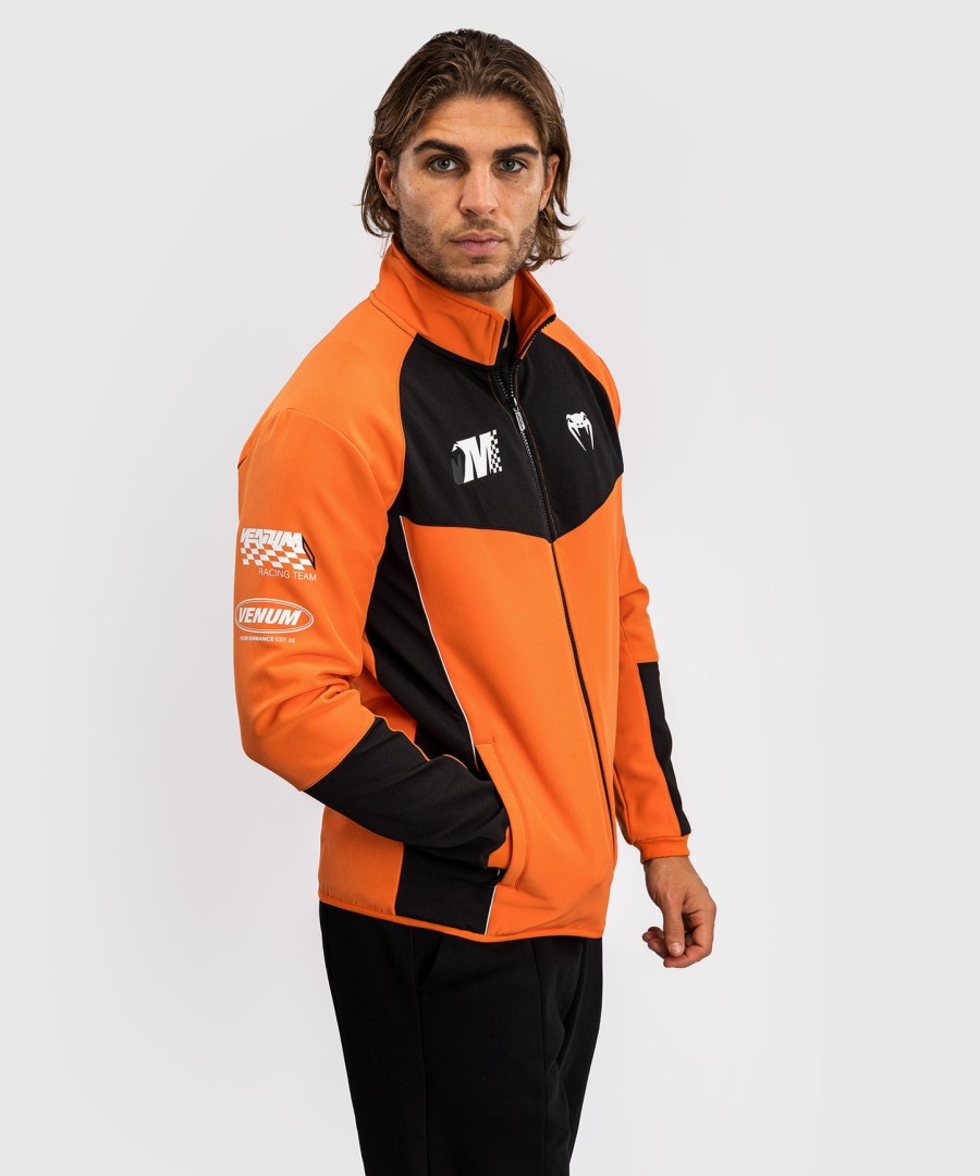 venum motorsport softshelljack - mandarijn