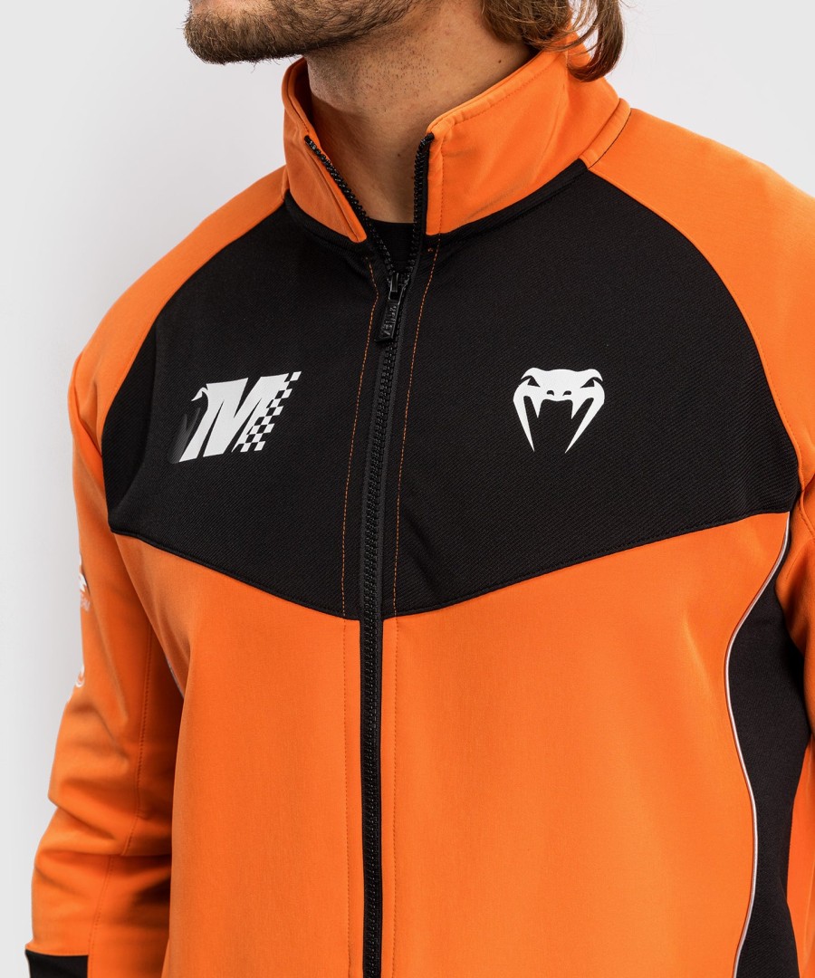 venum motorsport softshelljack - mandarijn