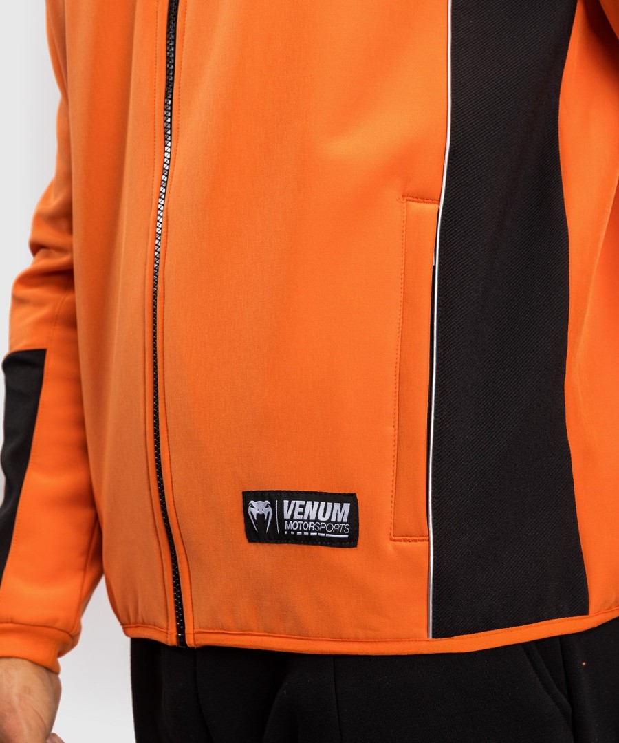 venum motorsport softshelljack - mandarijn