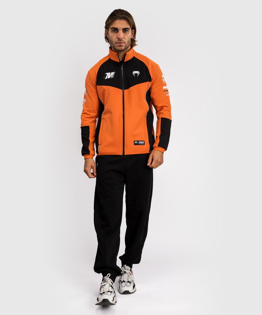 venum motorsport softshelljack - mandarijn