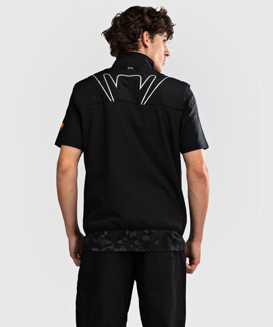 venum paddock softshelljack met korte mouwen - zwart