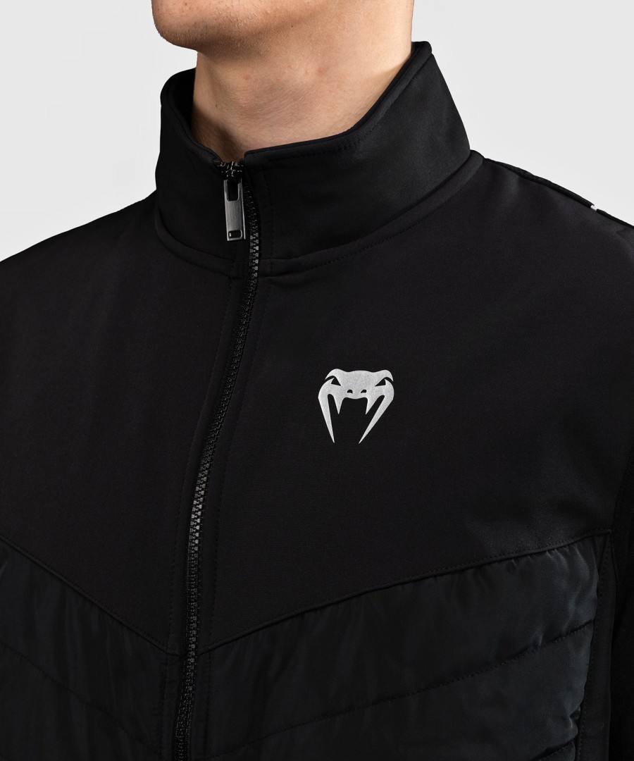 venum paddock softshelljack met korte mouwen - zwart