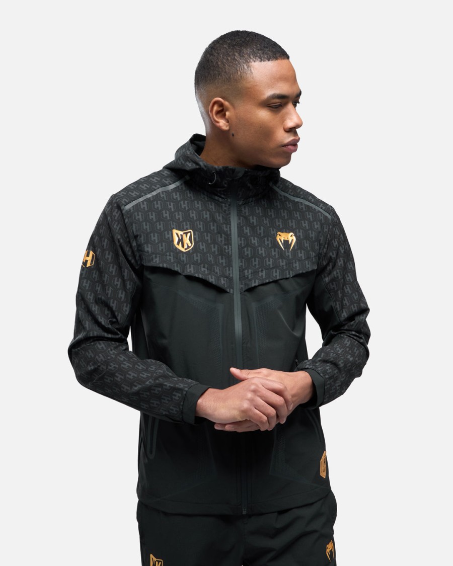 fk x venum hexagone mma-trainingspak - zwartgoud