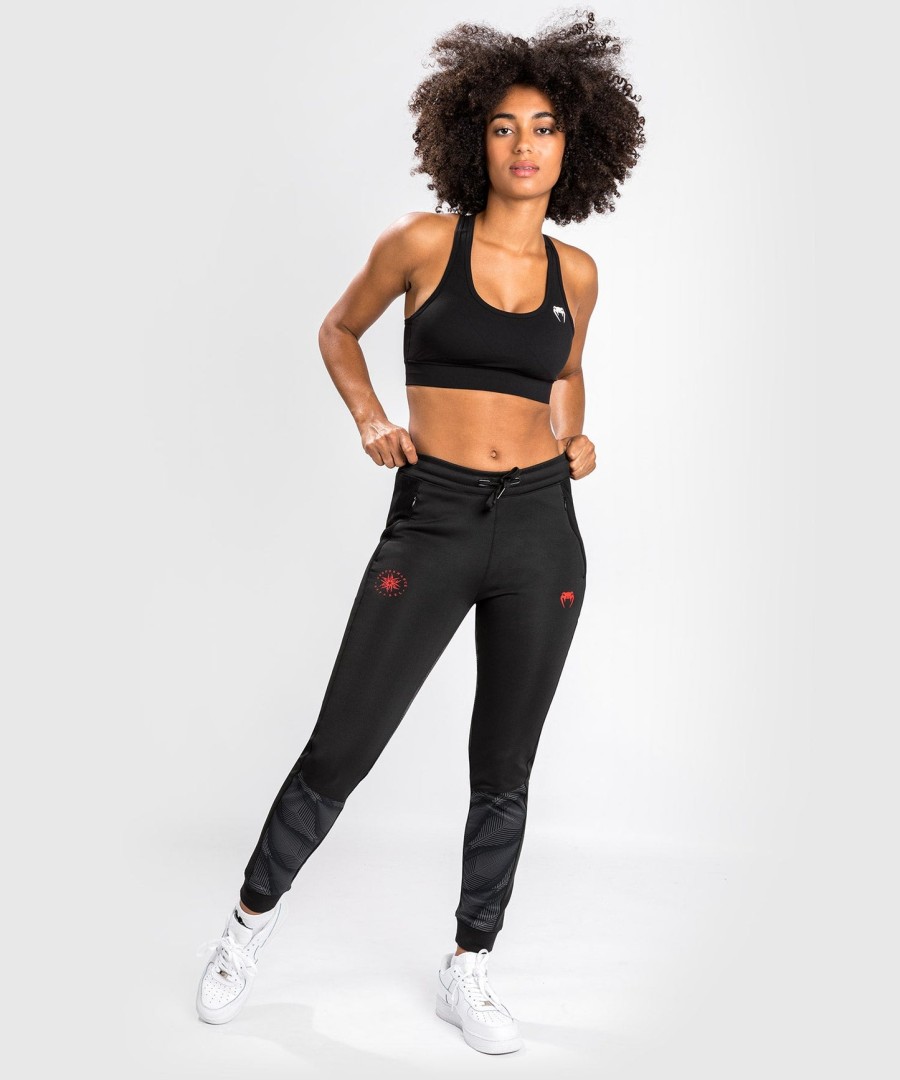 venum phantom joggers - voor dames - zwartrood