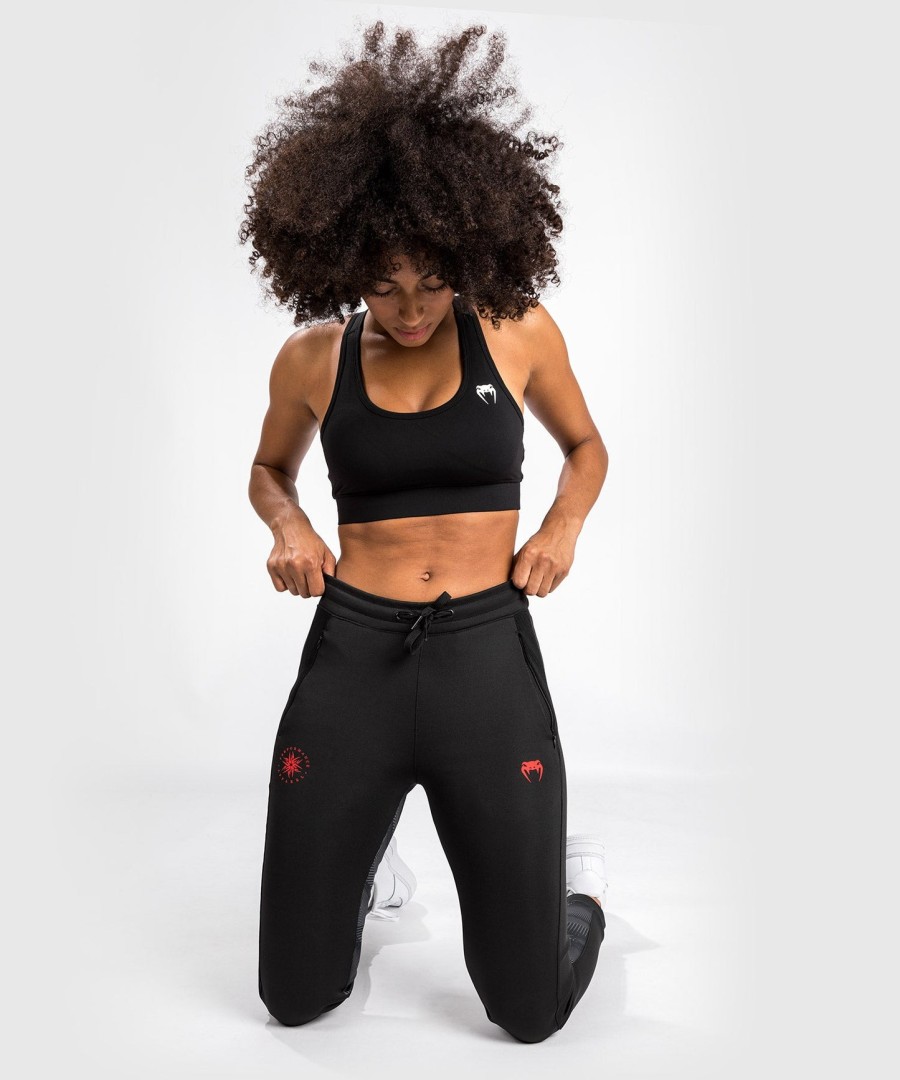 venum phantom joggers - voor dames - zwartrood