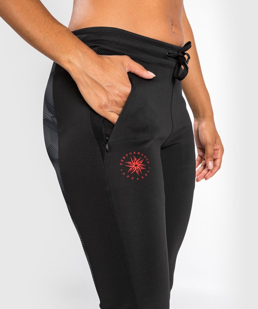 venum phantom joggers - voor dames - zwartrood