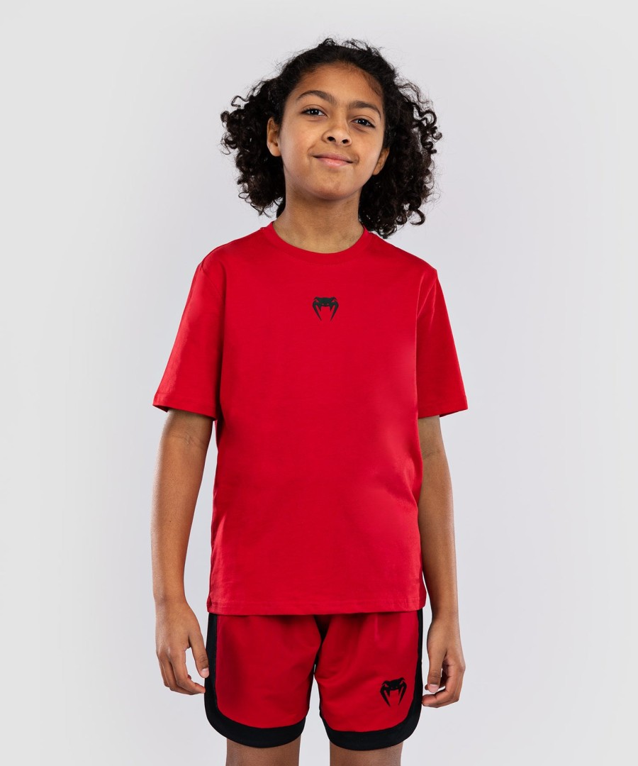 venum contender kindershirt - kersenrood