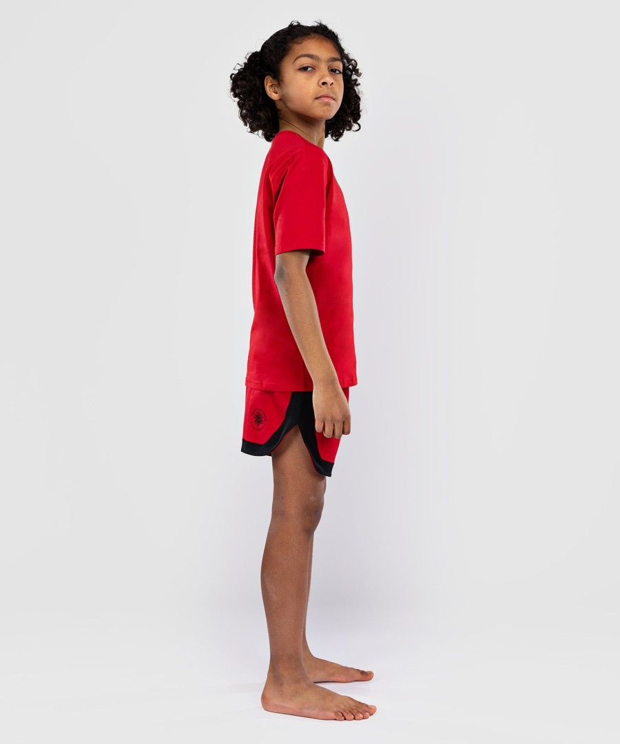 venum contender kindershirt - kersenrood