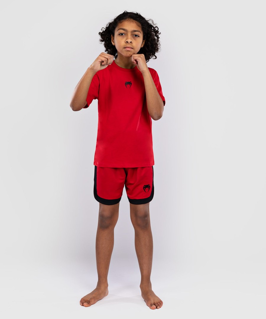 venum contender kindershirt - kersenrood