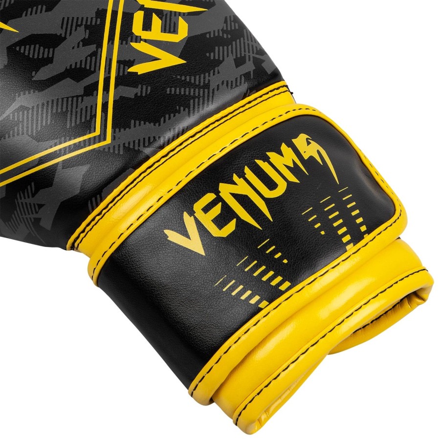 venum okinawa 2.0 bokshandschoenen voor kinderen - zwartgeel