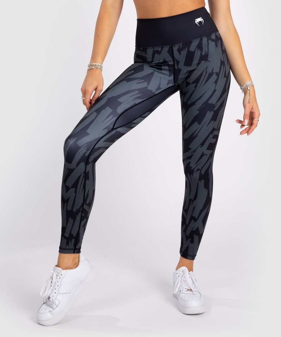venum graffiti dameslegging met lange pijpen - urban charcoal
