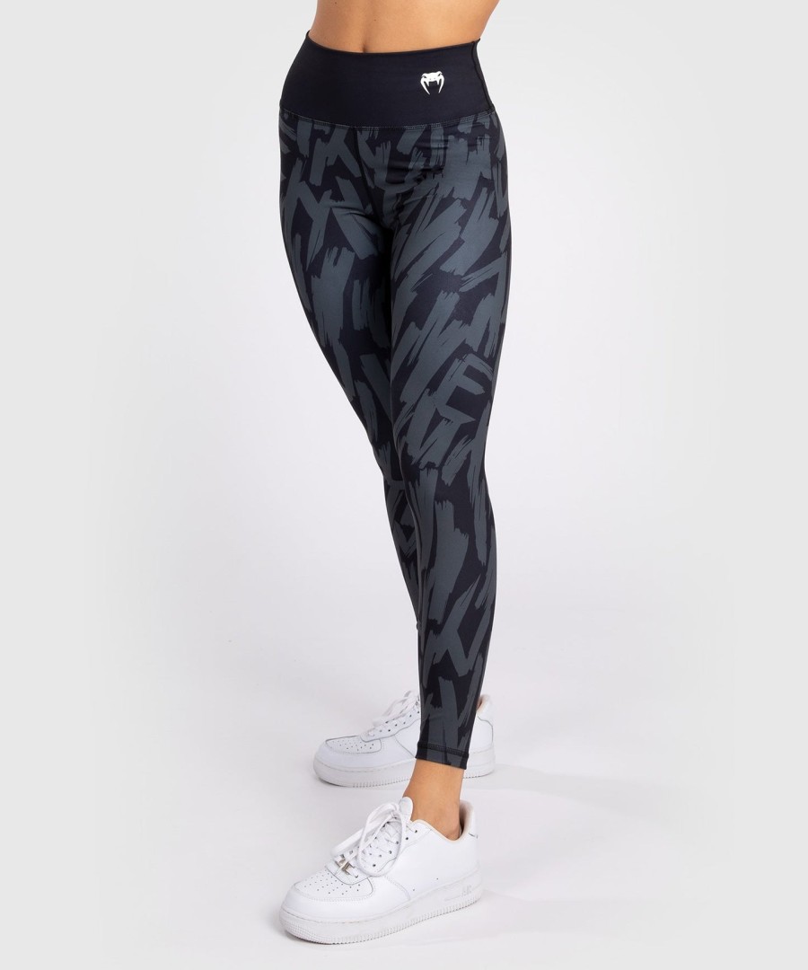 venum graffiti dameslegging met lange pijpen - urban charcoal