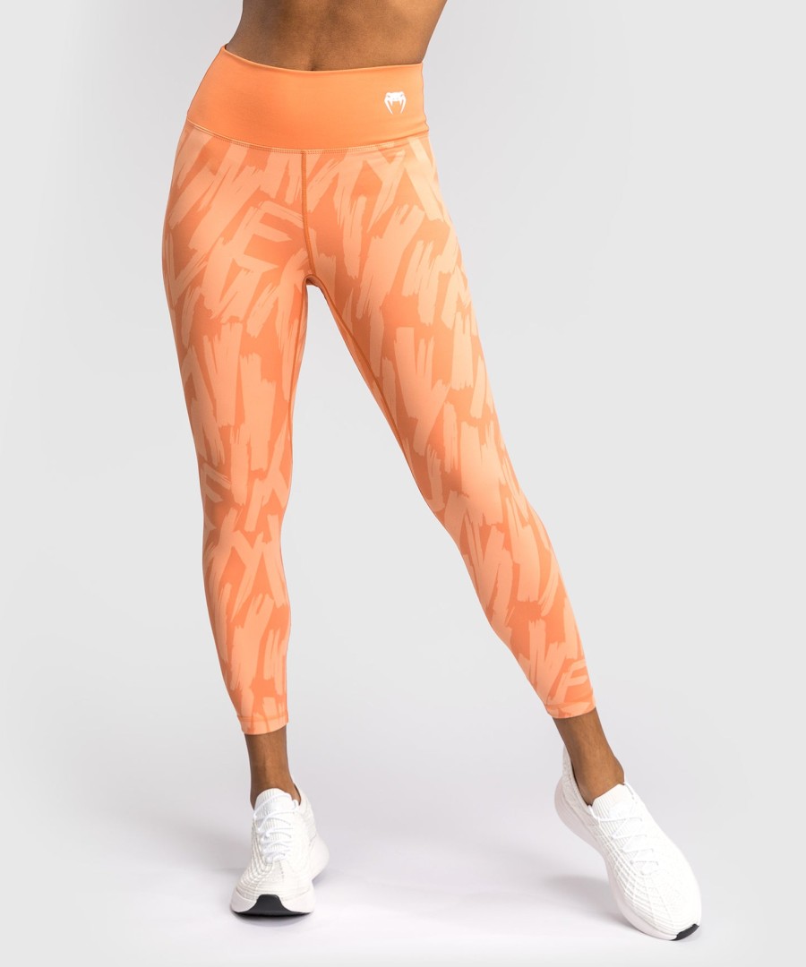 venum graffiti dameslegging 78 - fluweel abrikoos