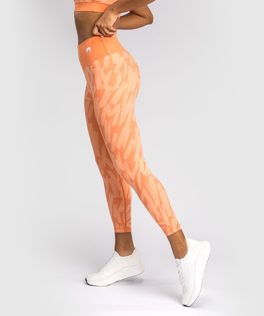 venum graffiti dameslegging 78 - fluweel abrikoos