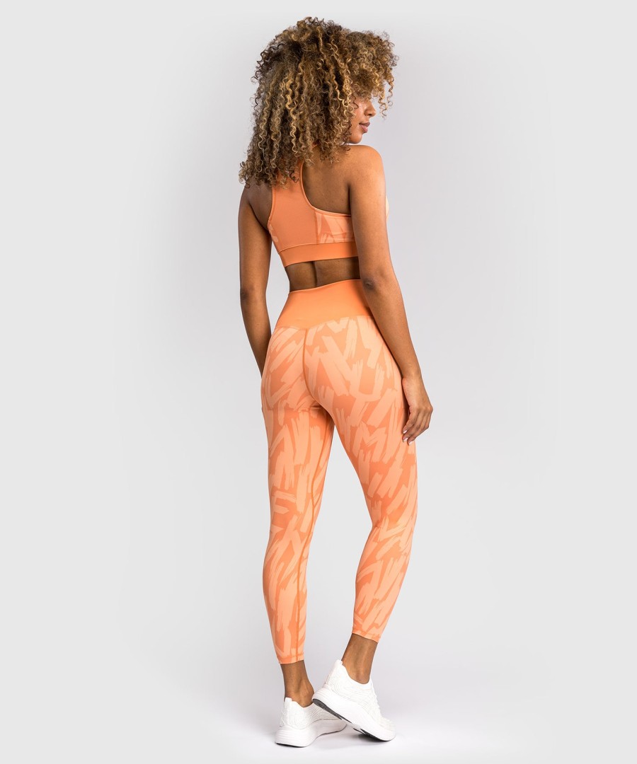 venum graffiti dameslegging 78 - fluweel abrikoos