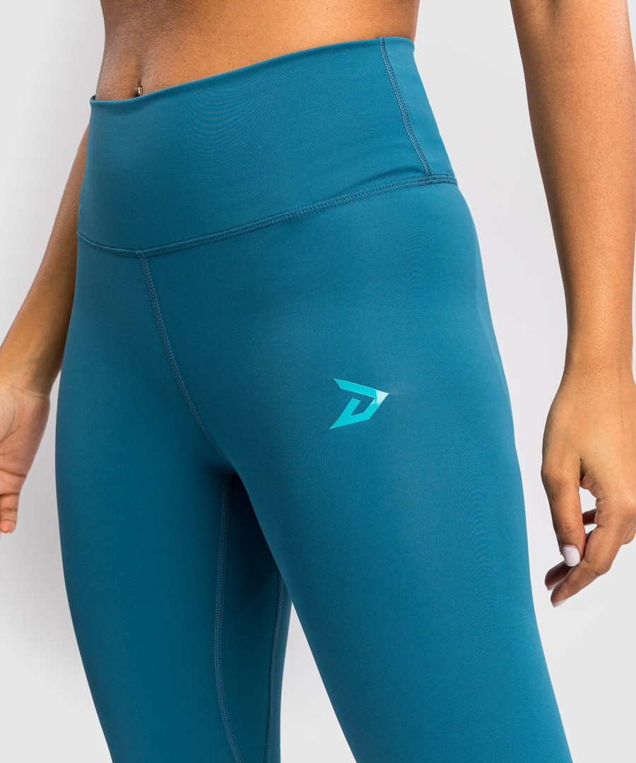 venum x demi women ⅞ leggings - azuurblauw