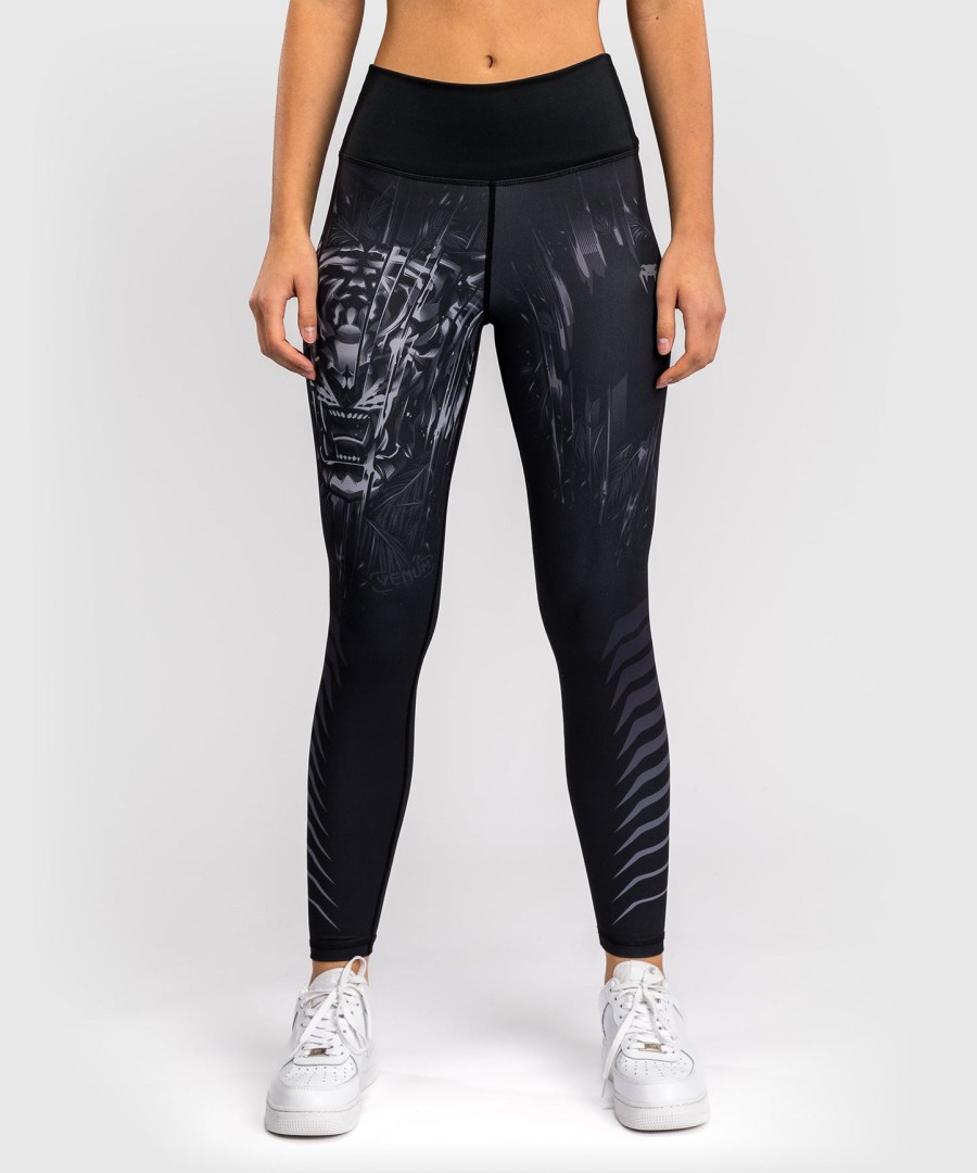 venum tiger dameslegging - zwartzilver