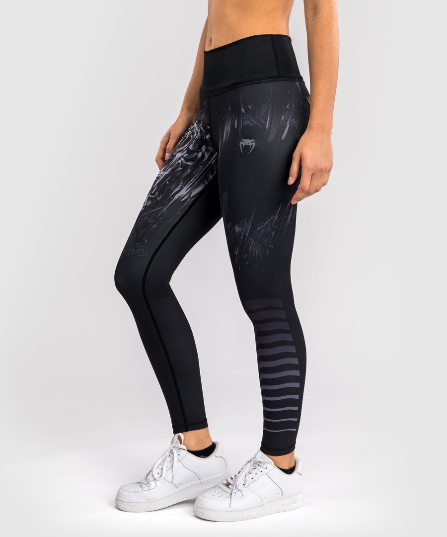 venum tiger dameslegging - zwartzilver