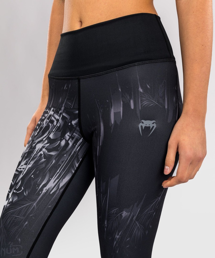 venum tiger dameslegging - zwartzilver