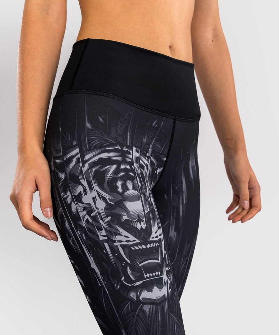 venum tiger dameslegging - zwartzilver