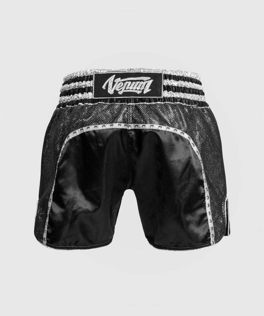 venum absolute 2.0 muay thai shorts - zwartzilver
