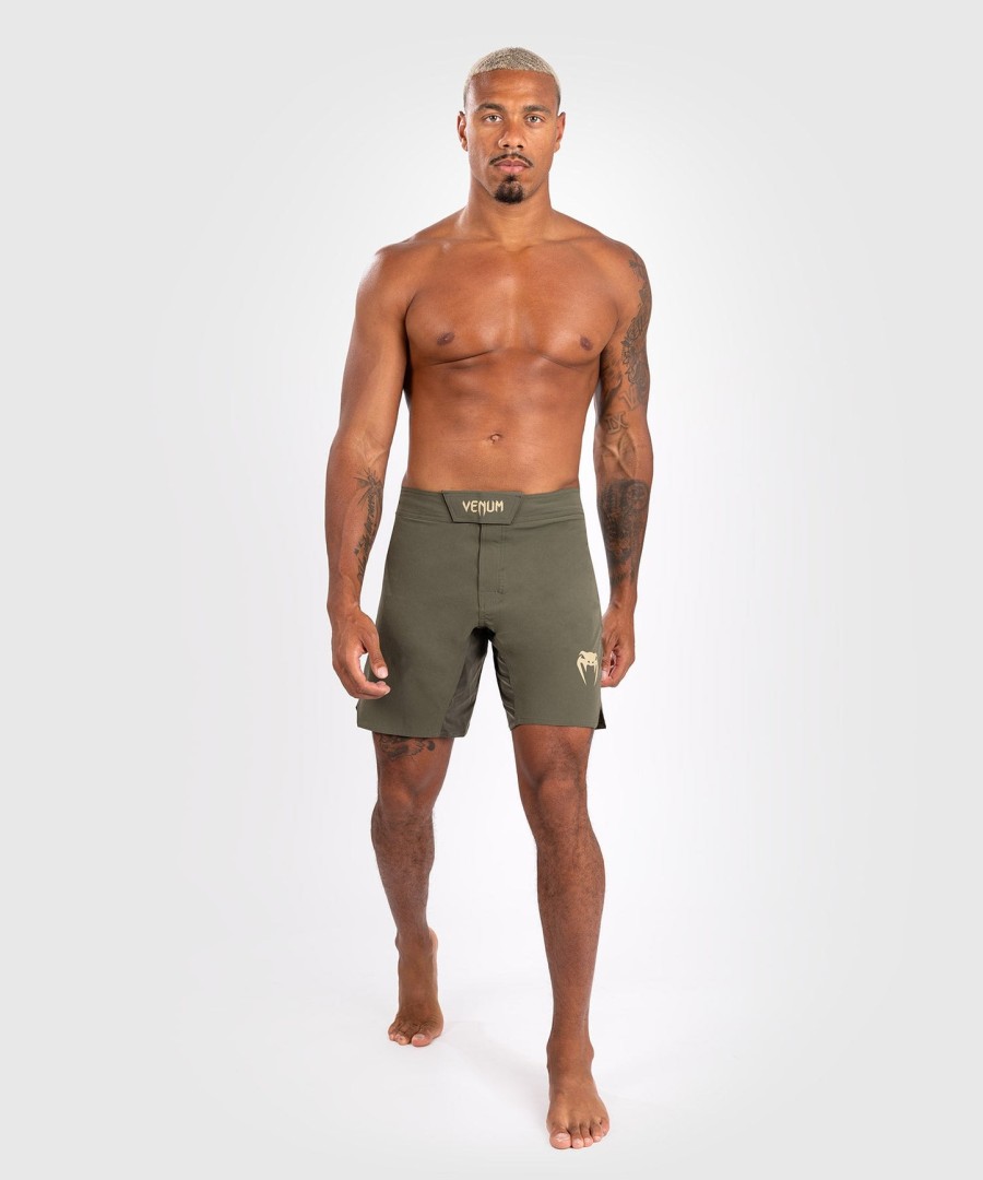 venum contender heren vechtshorts - kaki