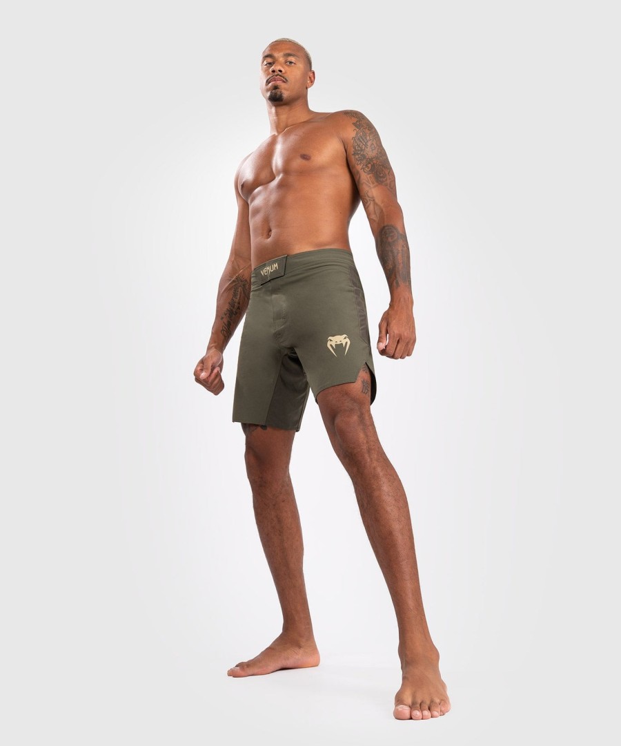 venum contender heren vechtshorts - kaki
