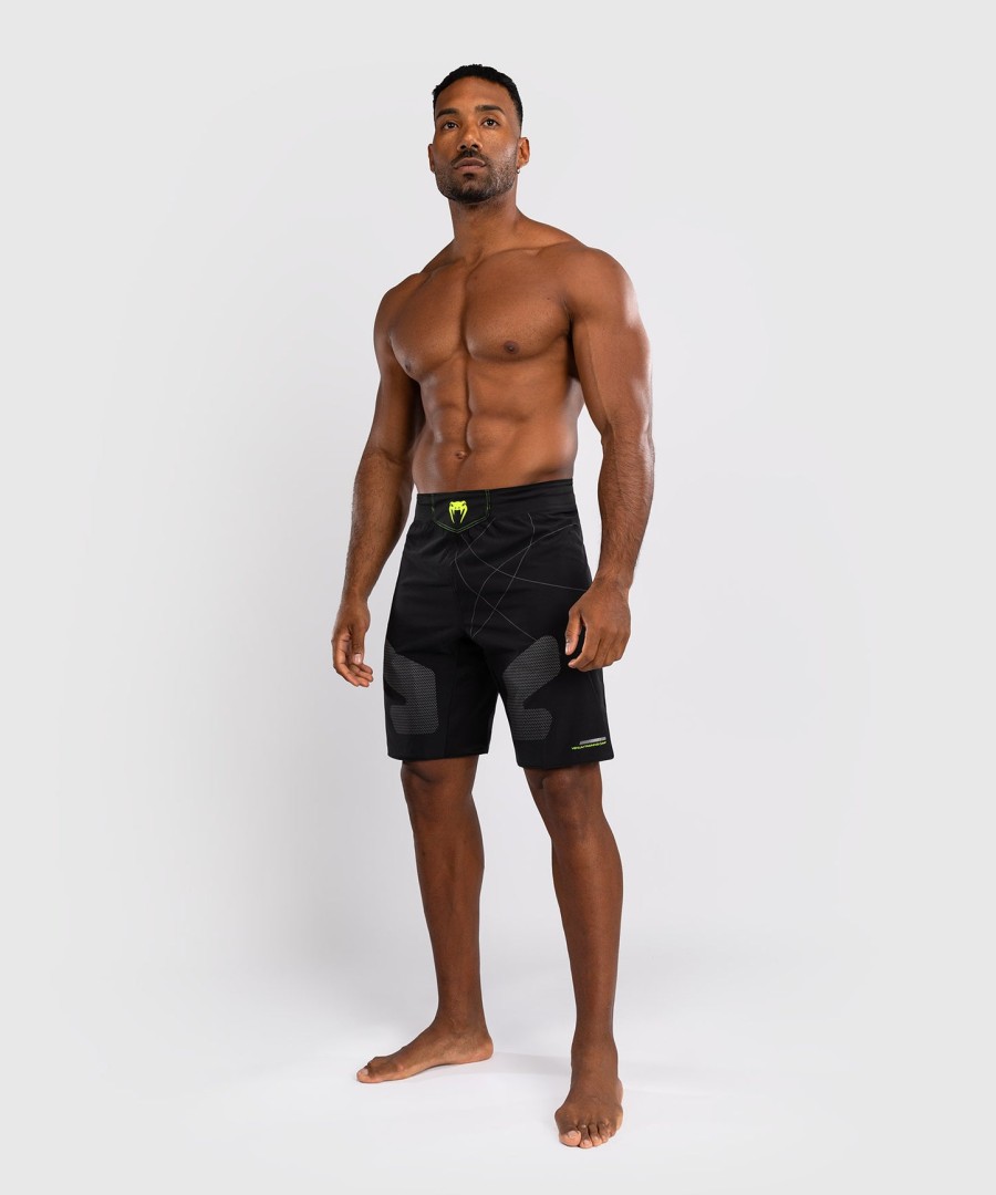 venum training camp 4.0 fight short - zwartneon groen