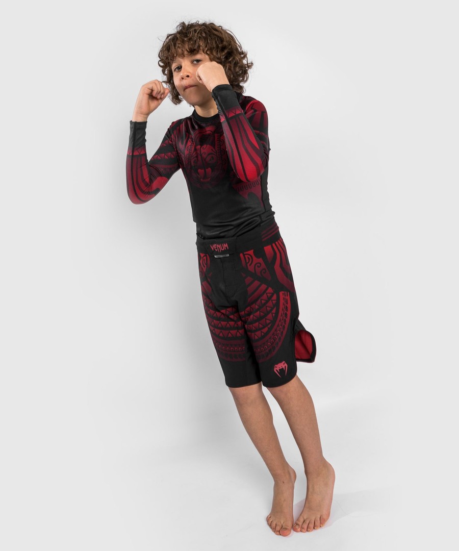 venum nakahi kids fightshort - zwartrood