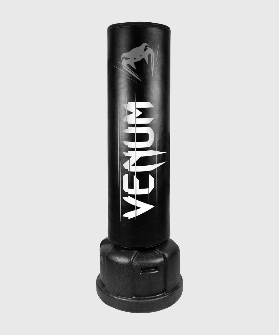 venum flex staande bokszak - zwartwit