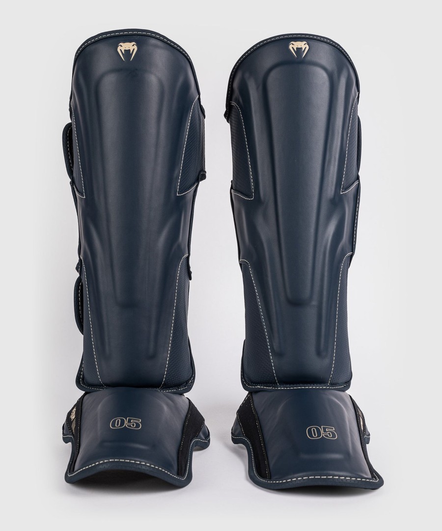 venum impact evo scheenbeschermers - ijzig blauw