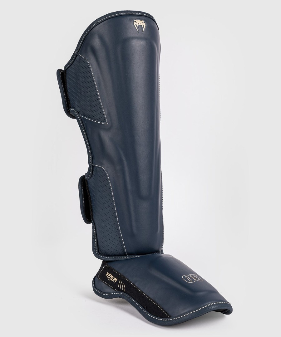 venum impact evo scheenbeschermers - ijzig blauw
