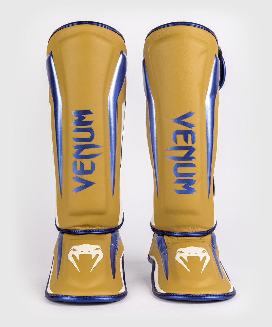 venum elite scheenbeschermers - camel - speciale editie