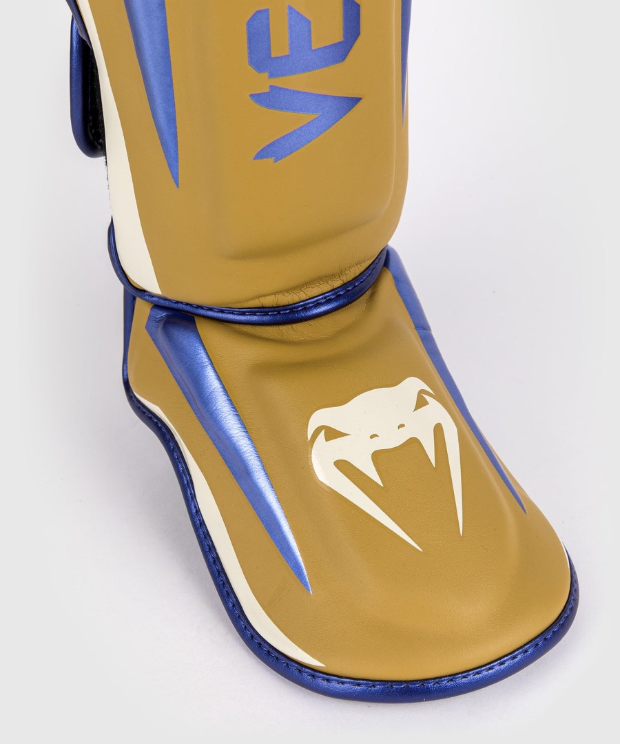 venum elite scheenbeschermers - camel - speciale editie