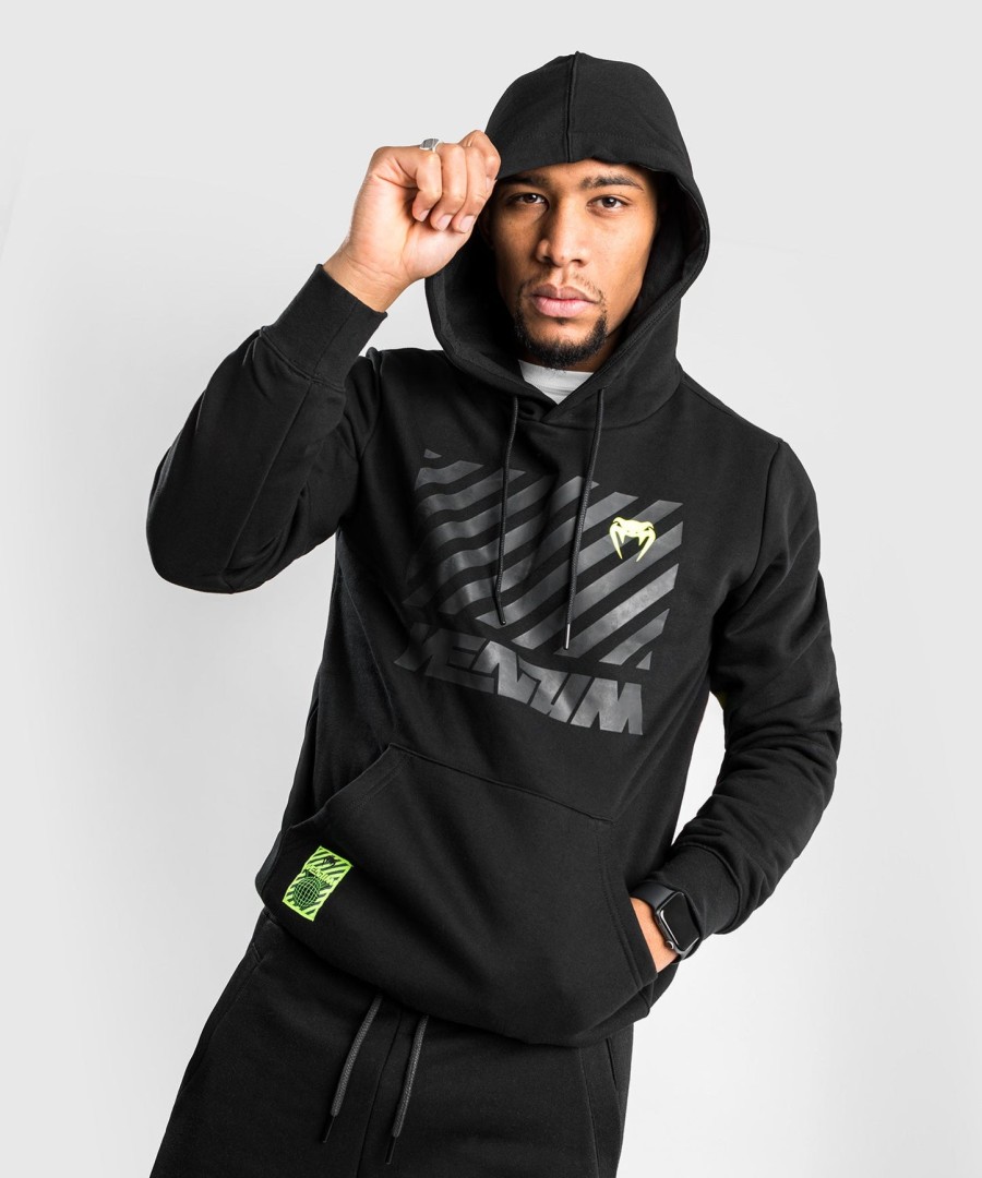 venum stripes hoodie - zwart