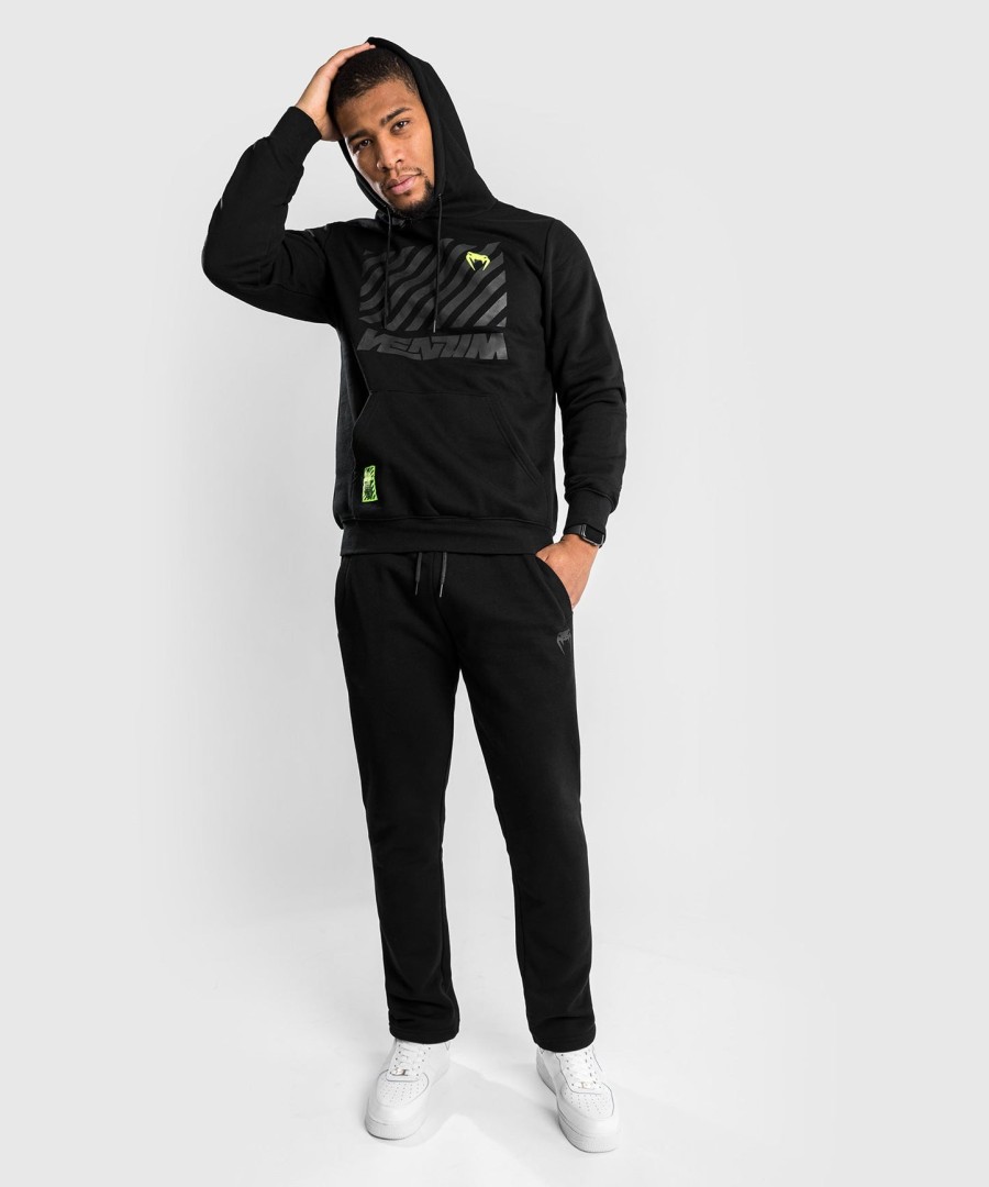 venum stripes hoodie - zwart