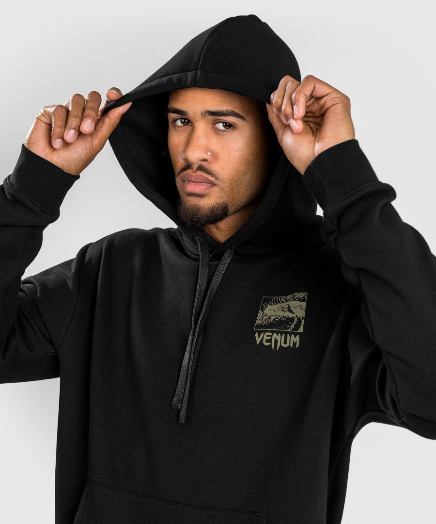 venum fangs hoodie regular fit - zwart