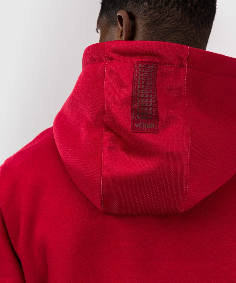 venum silent power hoodie - kersenrood