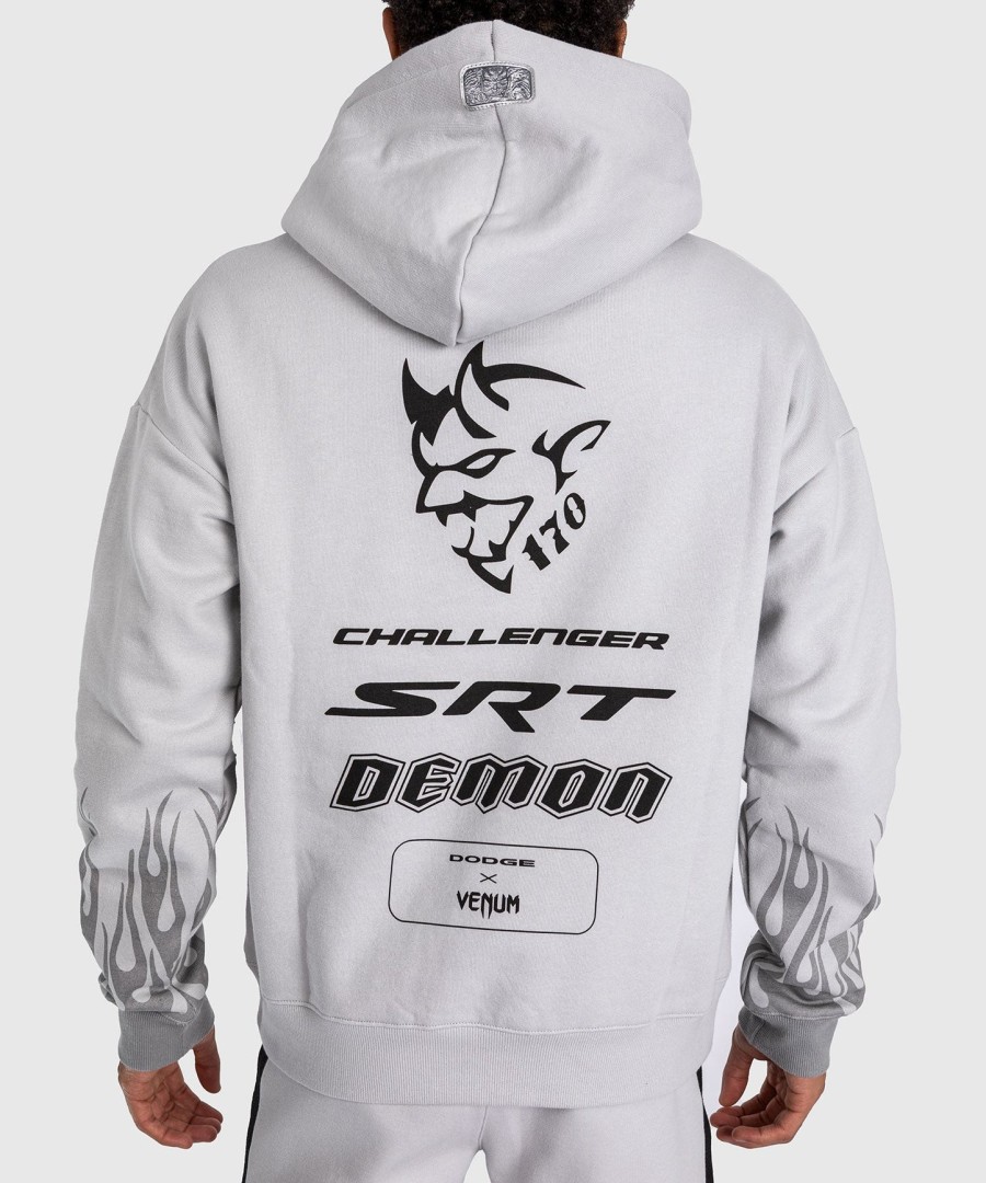 venum x dodge demon 170 pullover hoodie - grijs