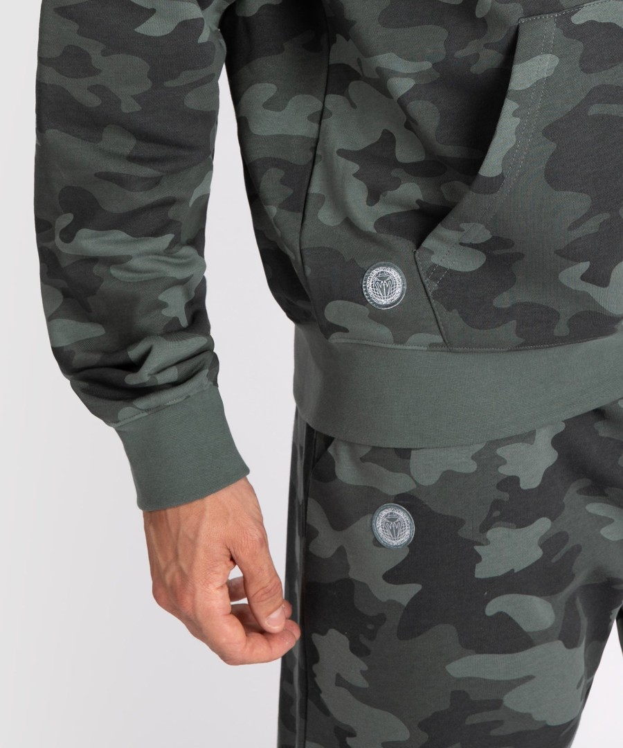 venum vortex xl herenhoodie - khaki camouflage