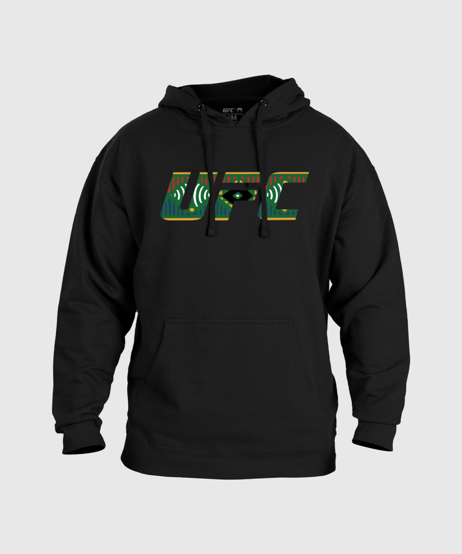 heren ufc unrivaled by venum zwarte dricus du plessis hoodie