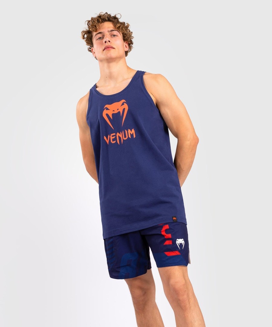 venum classic tanktop - marineblauworanje