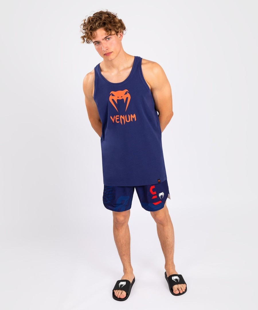 venum classic tanktop - marineblauworanje