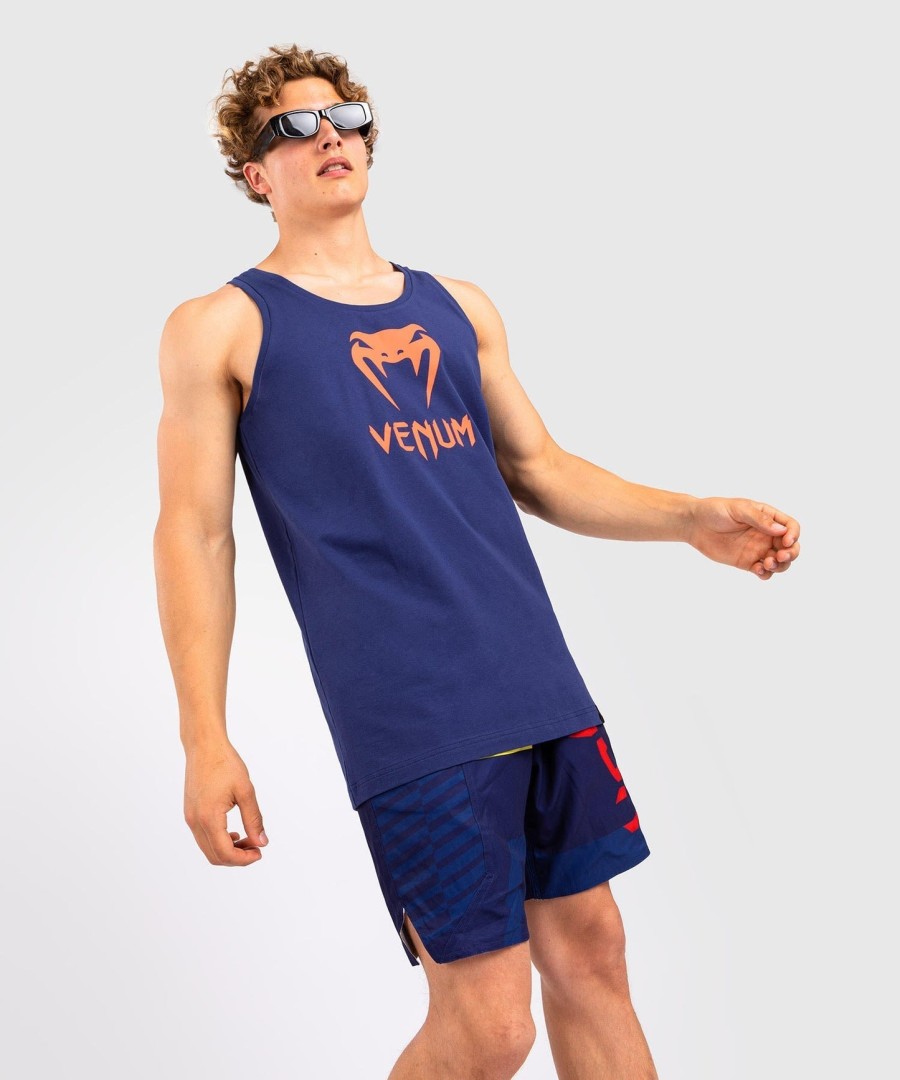 venum classic tanktop - marineblauworanje